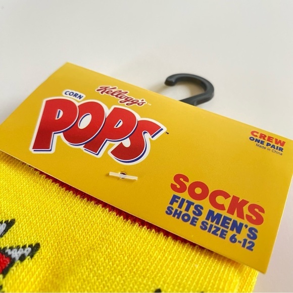 KELLOGG’S CORN POPS Novelty Socks - Picture 5 of 6